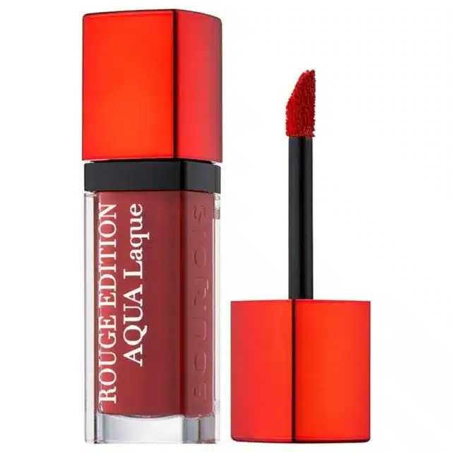 Bourjois Paris Rouge Edition Aqua Laque Lipstick 06 Feeling Reddy