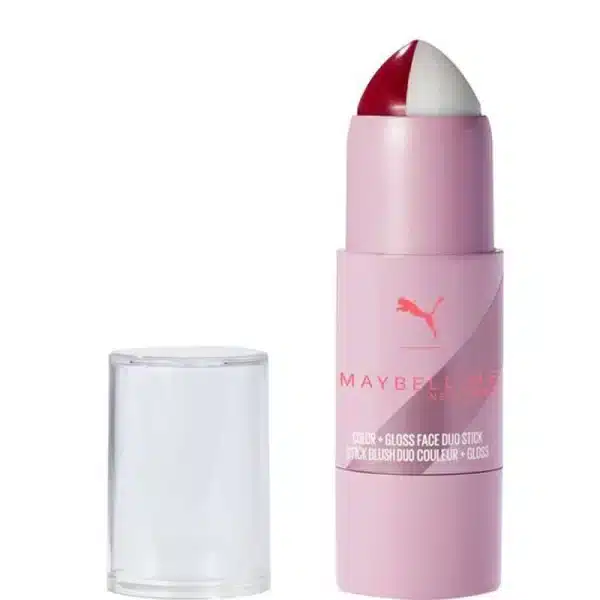 Maybelline Color Gloss Face duo Stick 07 Hustle Burn