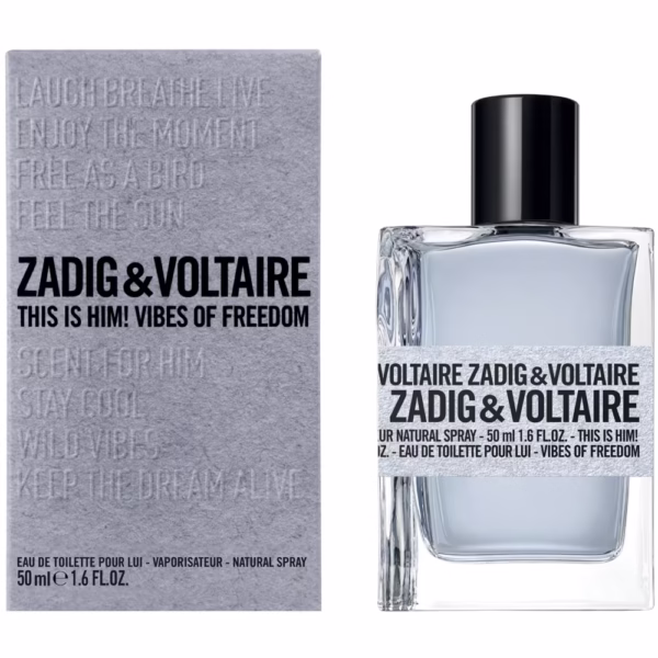 Zadig & Voltaire This is Him! Vibes of Freedom Edt Spray 50 ml