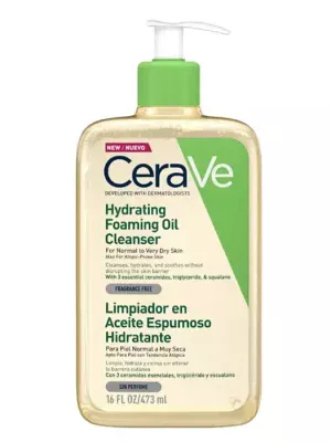CeraVe Hydrating Foaming Oil Cleanser 473 ml