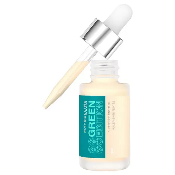 Maybelline Green Edition Superdrop Tinted Oil Foundation 10
